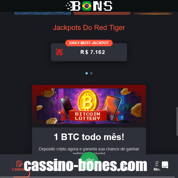 Jackpot Bitcoin Bons