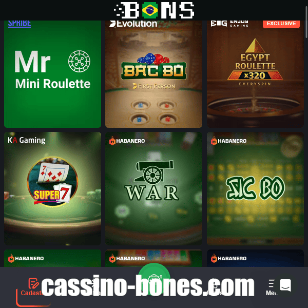 Roleta e Bac Bo Bons