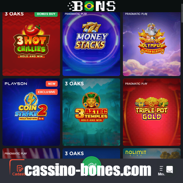 Novos Slots Bons